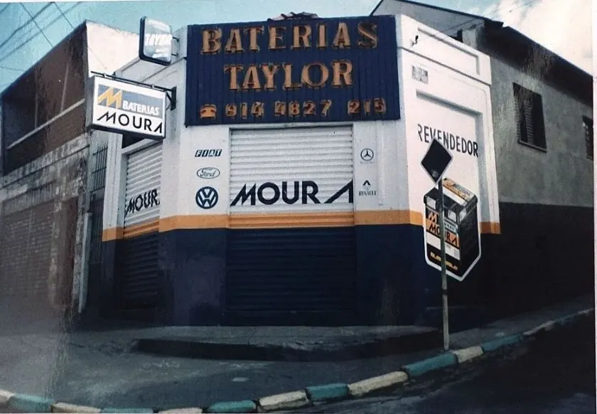 A loja anos atrás